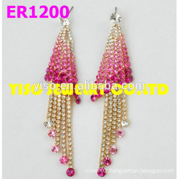 dangling jewelry rhinestone earrings